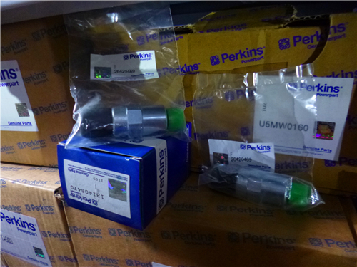 珀金斯1206E柴油機T410145柴油燃油泵、溫度感應傳感器、燃料過濾器